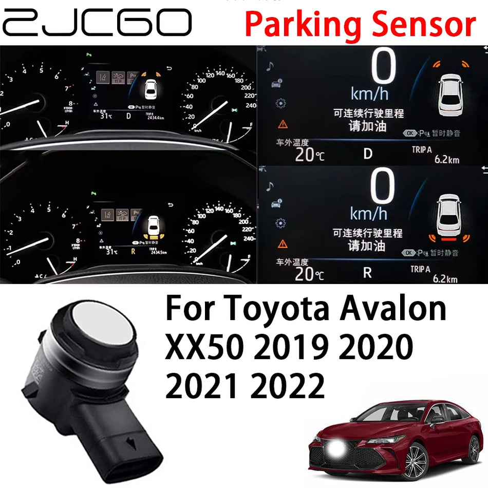 Σύστημα Αισθητήρων Στάθμευσης για Toyota Avalon XX50 Μπροστά και Πίσω με Συναγερμό Σετ Εύκολης Εγκατάστασης