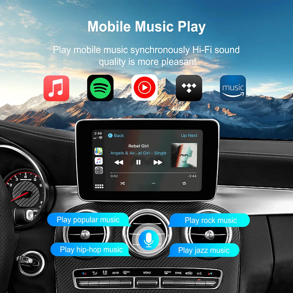 Adaptor Wireless CarPlay Mercedes-Benz NTG5.0 cu Android Auto