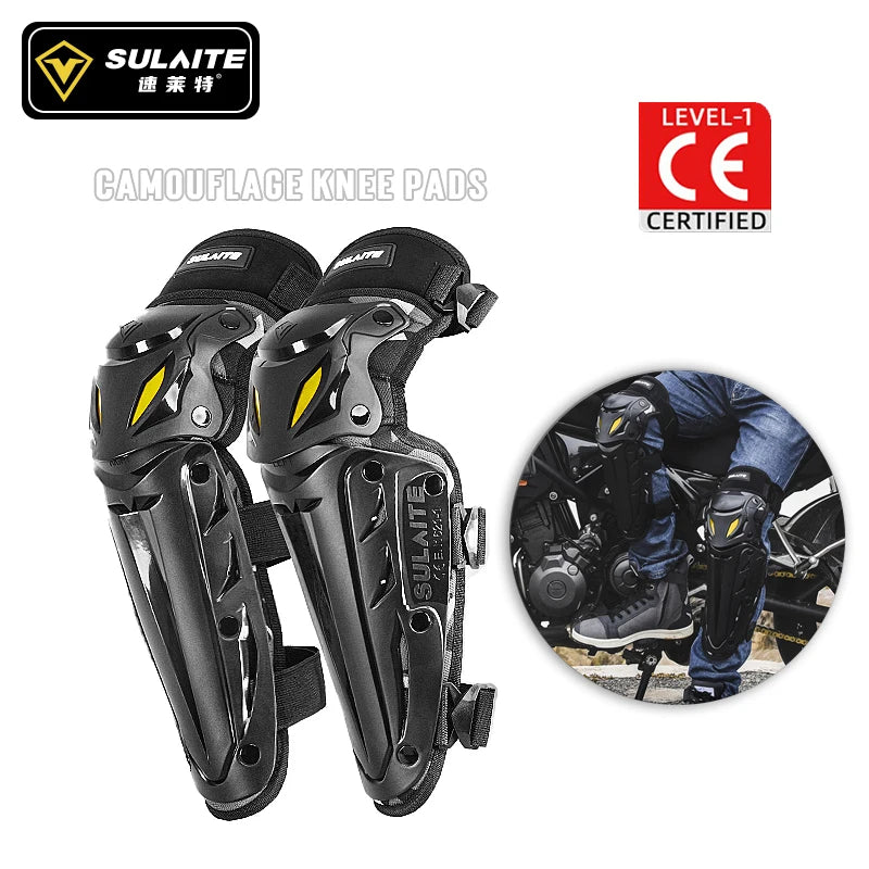 All-Weather Motocross Knee and Elbow Pads for Ultimate Riding Protection Camouflage Knee pads