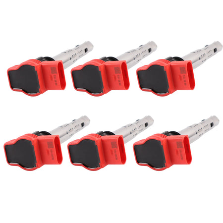 Set of 6 Ignition Coils for VW Touareg V6 Audi A7 A8 A4 A5 A6 Q5 Q7 by InterCyprus Trading Ltd