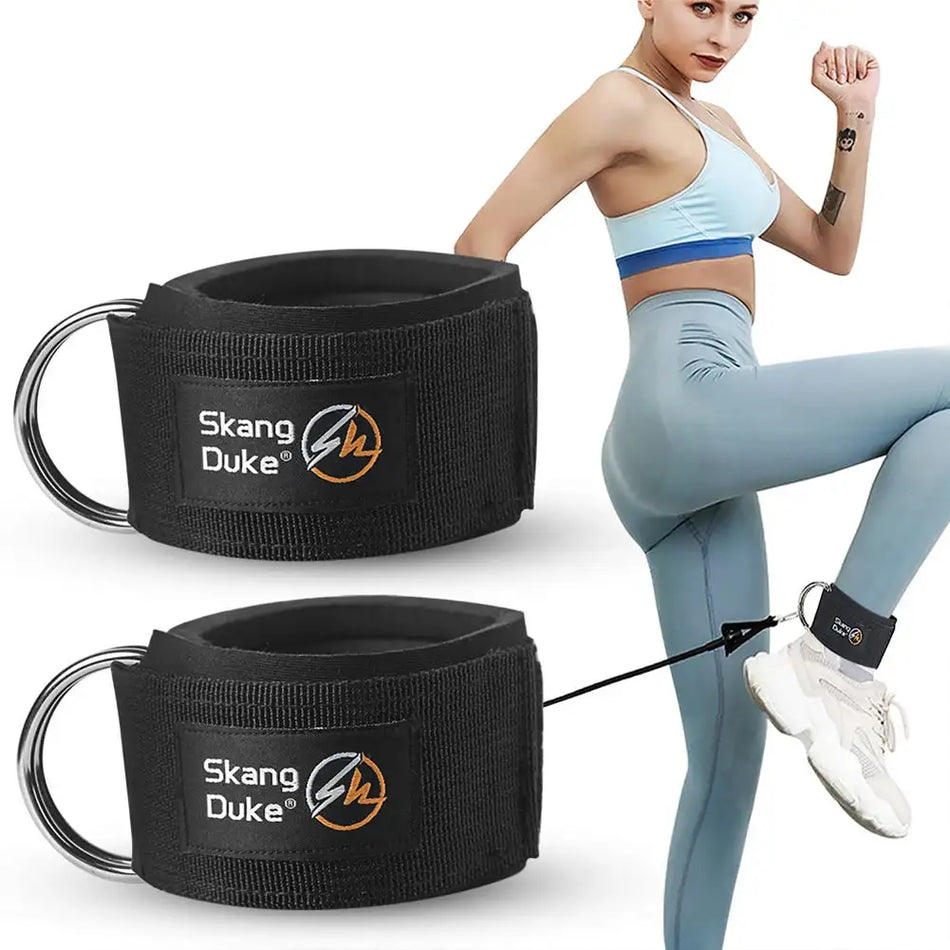 Breathable Ankle Strap With D Ring For Buttocks Exercises