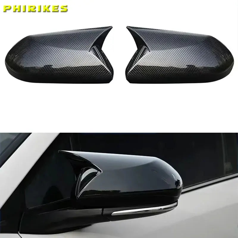 Süsinikkiu Välimusega Tagaküljemirri Katted Toyota Camry jaoks