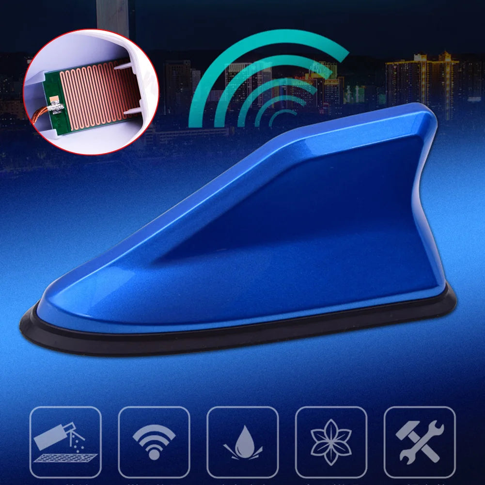 16cm Carbon Look Roof Top Shark Fin &ndash; Universal Fit