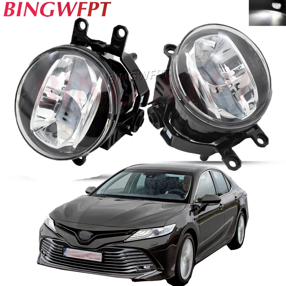 Miglas lukturi LED braukšanas lampas 2 iepakojumā Toyota Corolla, RAV4, C-HR, Aygo, Yaris