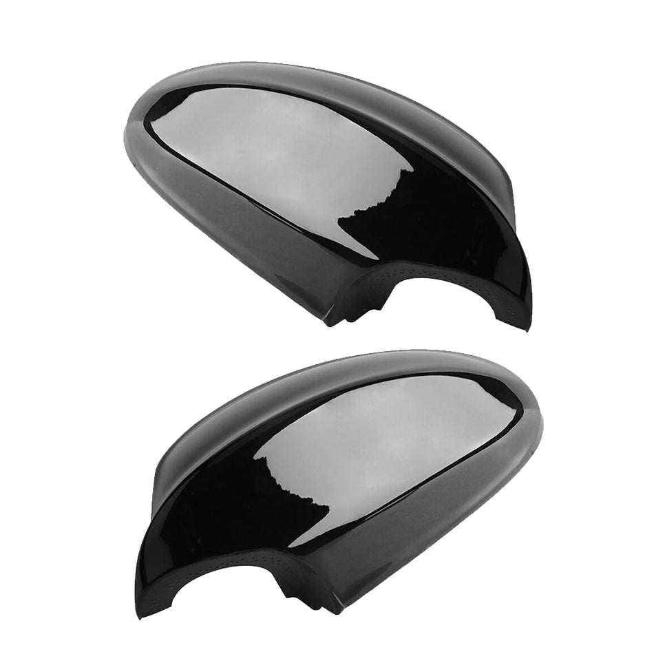Mirror Cover Trim Kit For BMW 3 Series E90 E91 E92 E93 2005-2008 1 Pair Aftermarket Direct Replacement