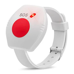TP-309DR-2 Panic Button 433MHz SOS Bracelet &ndash; Elderly Alarm White