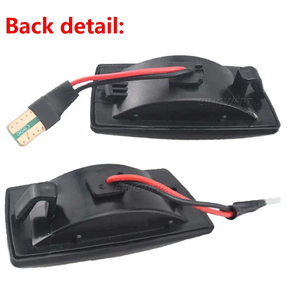 2PCS For Opel Insignia Astra H Zafira B Corsa D For Chevrolet Cruze Led Dynamic Side Marker Turn Signal Light Sequential Blinker by InterCyprus Trading Ltd