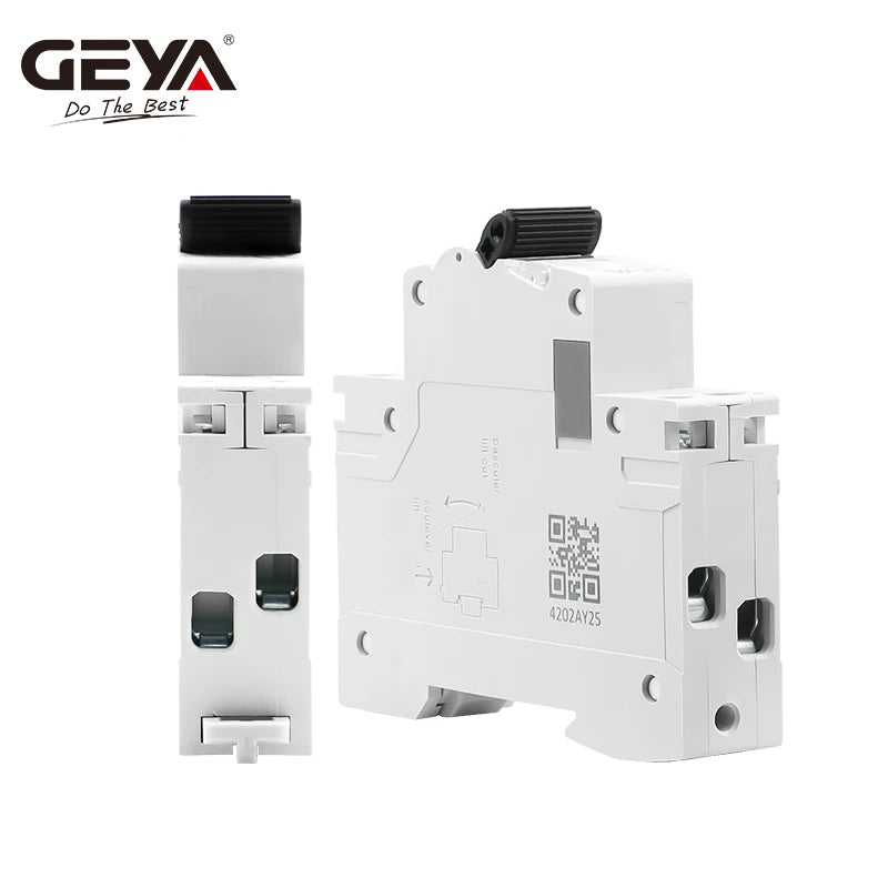 GEYA GYM9N Mini Circuit Breaker 1P+N, 6A-40A, C/B Curve, 6KA