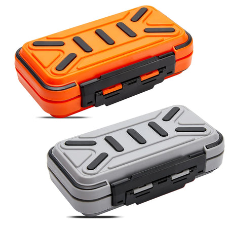 Multifunctional Travel Pill Organizer and Medicine Storage Container with Adjustable Lattice and Waterproof Design Gray and Orange / CHINA