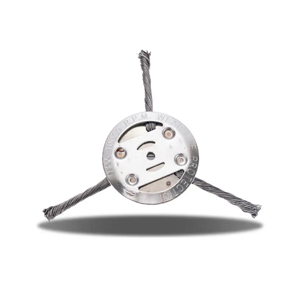 Steel Wire Weed Trimmer Head &ndash; Wear-Resistant and Anti-Corrosion 3 knives