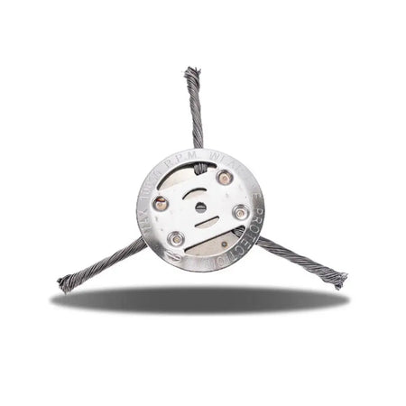 Steel Wire Weed Trimmer Head &ndash; Wear-Resistant and Anti-Corrosion 3 knives