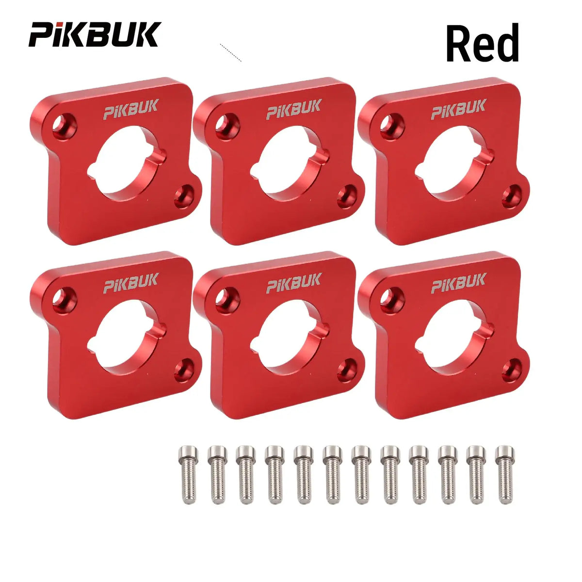 PIKBUK 6 Pcs R8 - 2.0T Ignition Coil Adapter Kit For Audi B5 S4 and C5 A6 - Allroad 2.7T Aluminum by InterCyprus Trading Ltd