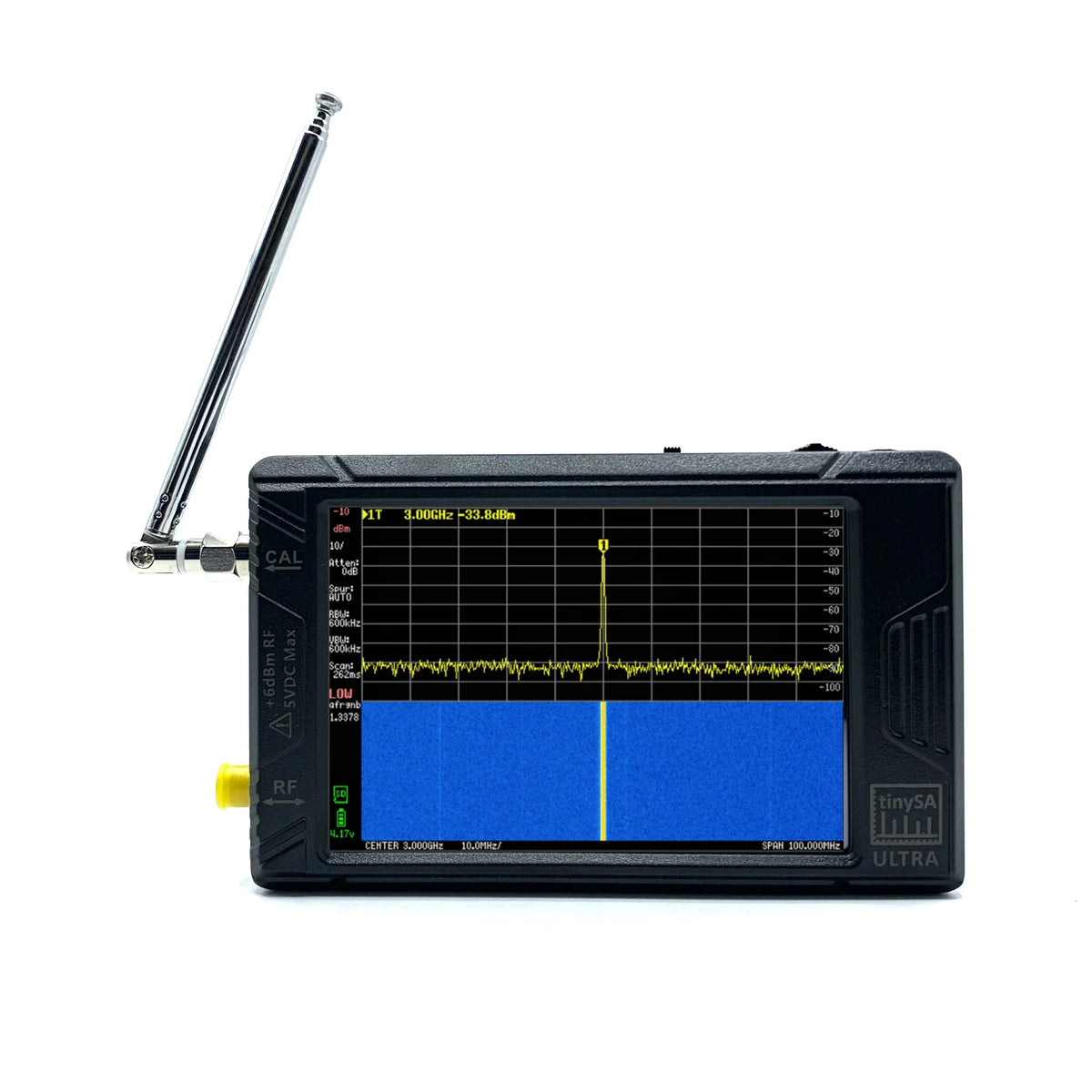 TinySA ULTRA Spectrum Analyzer &ndash; 4-Inch Touch Screen