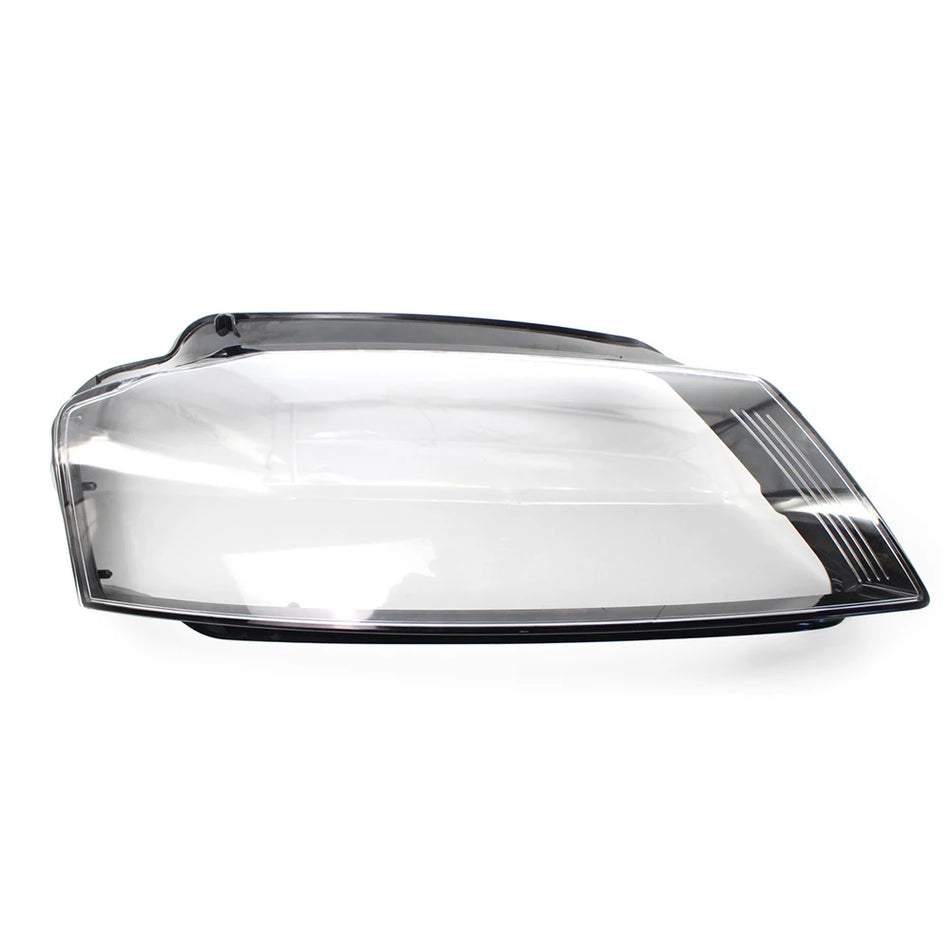 Scheinwerferlinsenabdeckung Set für Audi A3 2008-2012 Links und Rechts langlebige Polycarbonat wasserdichte Abdeckungen