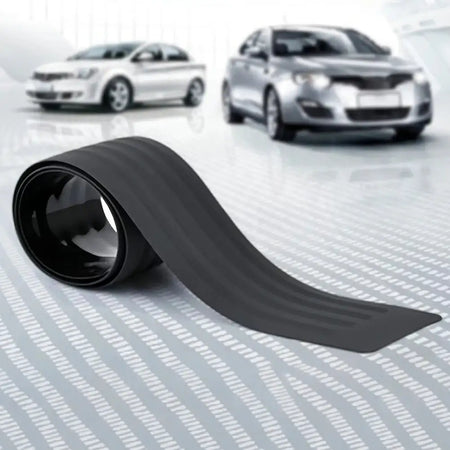 Universal Rubber Mouldings Pad Trim Cover Strip Anti-Scratch Car Rear Bumper Guard Plate Cover Trim Trunk Guard Car Accessories