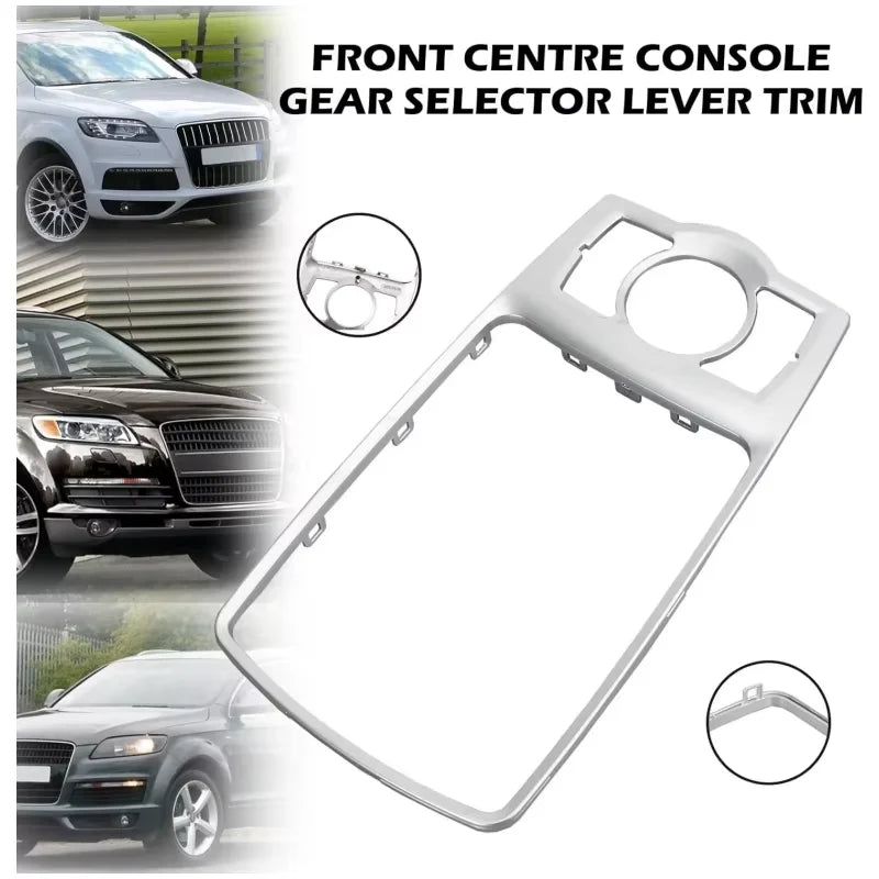Chrome Center Console Gear Selector Trim for Audi A6 C6 2005-2011