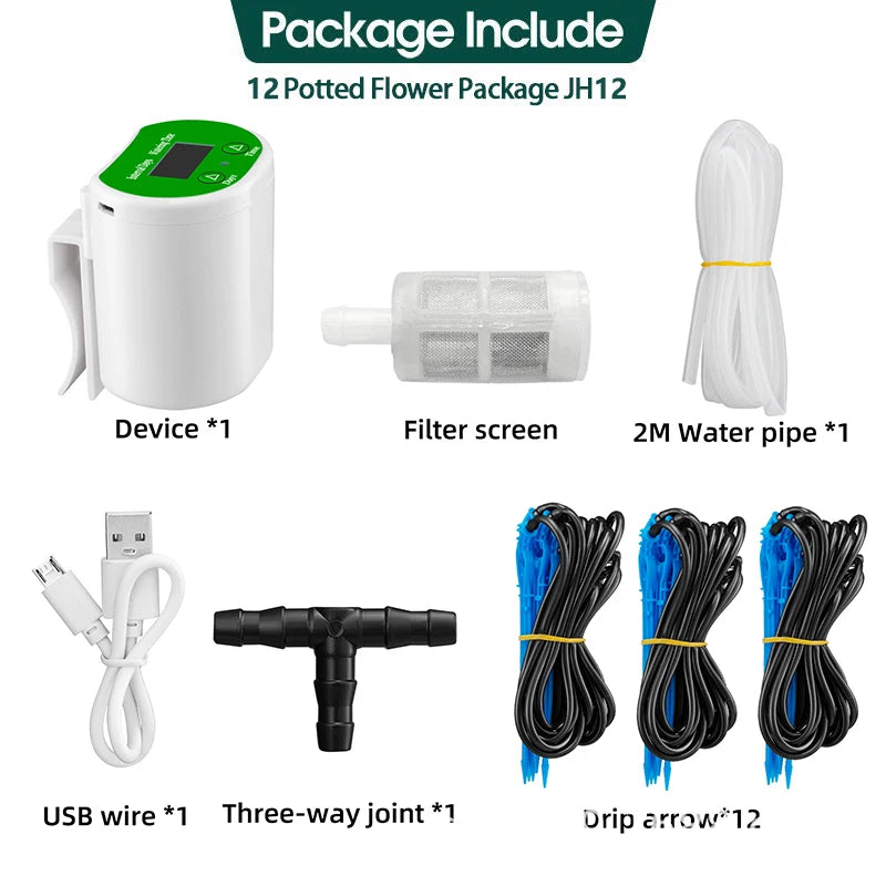 Reswat JH02 Intelligent Watering Machine 12 potted flowers / CHINA