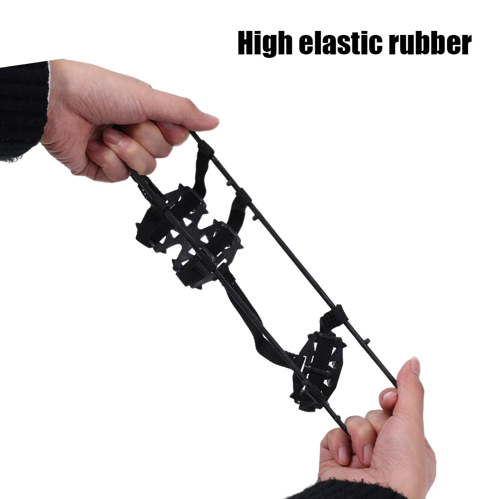 24-Tooth Non-Slip Crampons for Winter Climbing &amp; Outdoor Activities