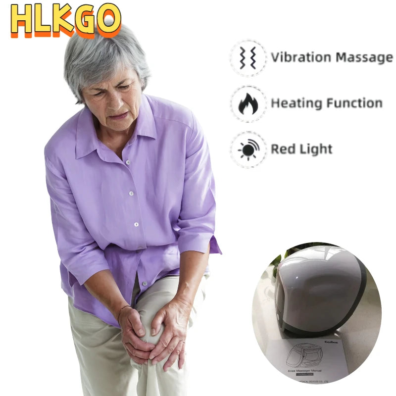 Nabíjecí vyhřívaná podložka na masáž kolen s infračervenou terapií