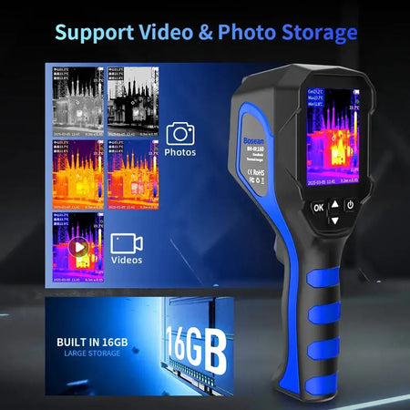 Bosean Thermal Imaging Camera 256x196 For HVAC Maintenance