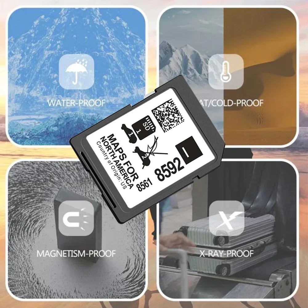 GM 8561-8592 SD Card &ndash; North America Maps Update Now for GM 8561-8592