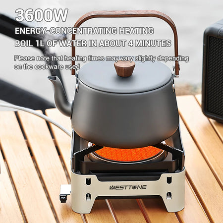 WESTTUNE Outdoor Infrared Combustion Stove &ndash; Powerful 3600W Cooking Performance