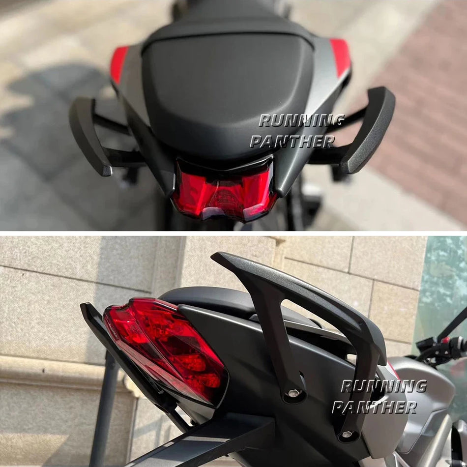 Alumīnija aizmugurējā satveršanas stanga Street Triple 765RS 765R 765S pasažiera roku balstam