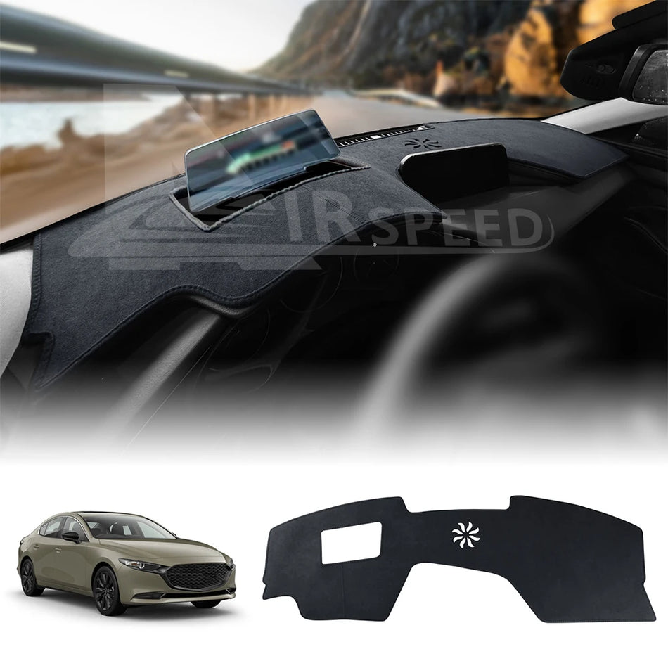 Flanellist armatuurlauakate Mazda 3 Axela 2019-2025 jaoks, UV-kindel