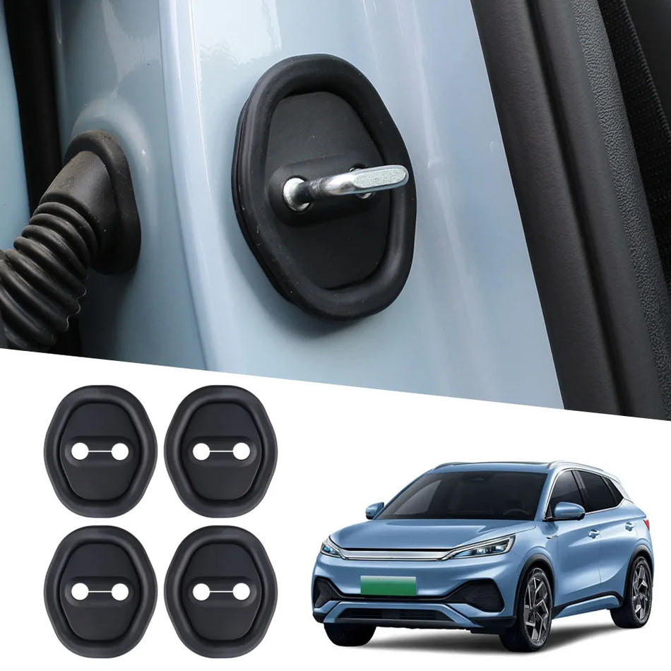 Coussins d'amortissement en silicone pour porte BYD Song Plus, 4 pièces