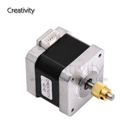 42-40 Stepper Motor with Extruder Gear &ndash; Enhanced Precision for 3D Printers