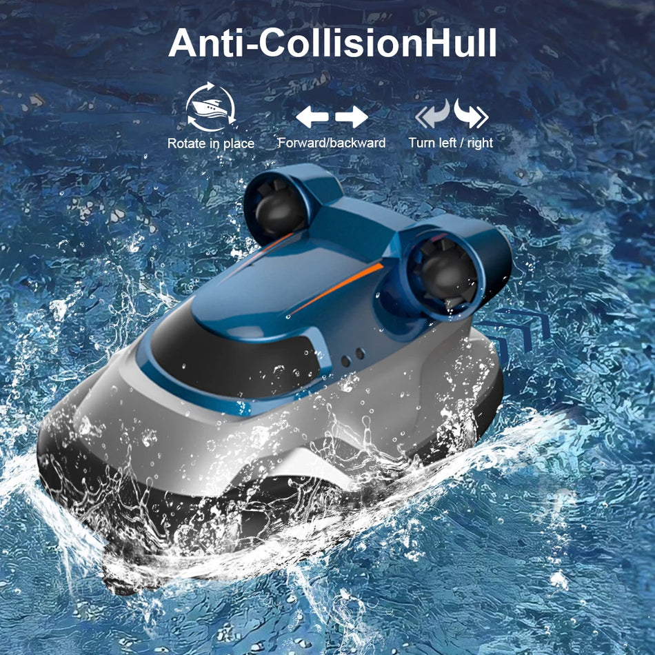 Mini RC Boats 2.4GHz Hovercraft &ndash; High Speed Performance