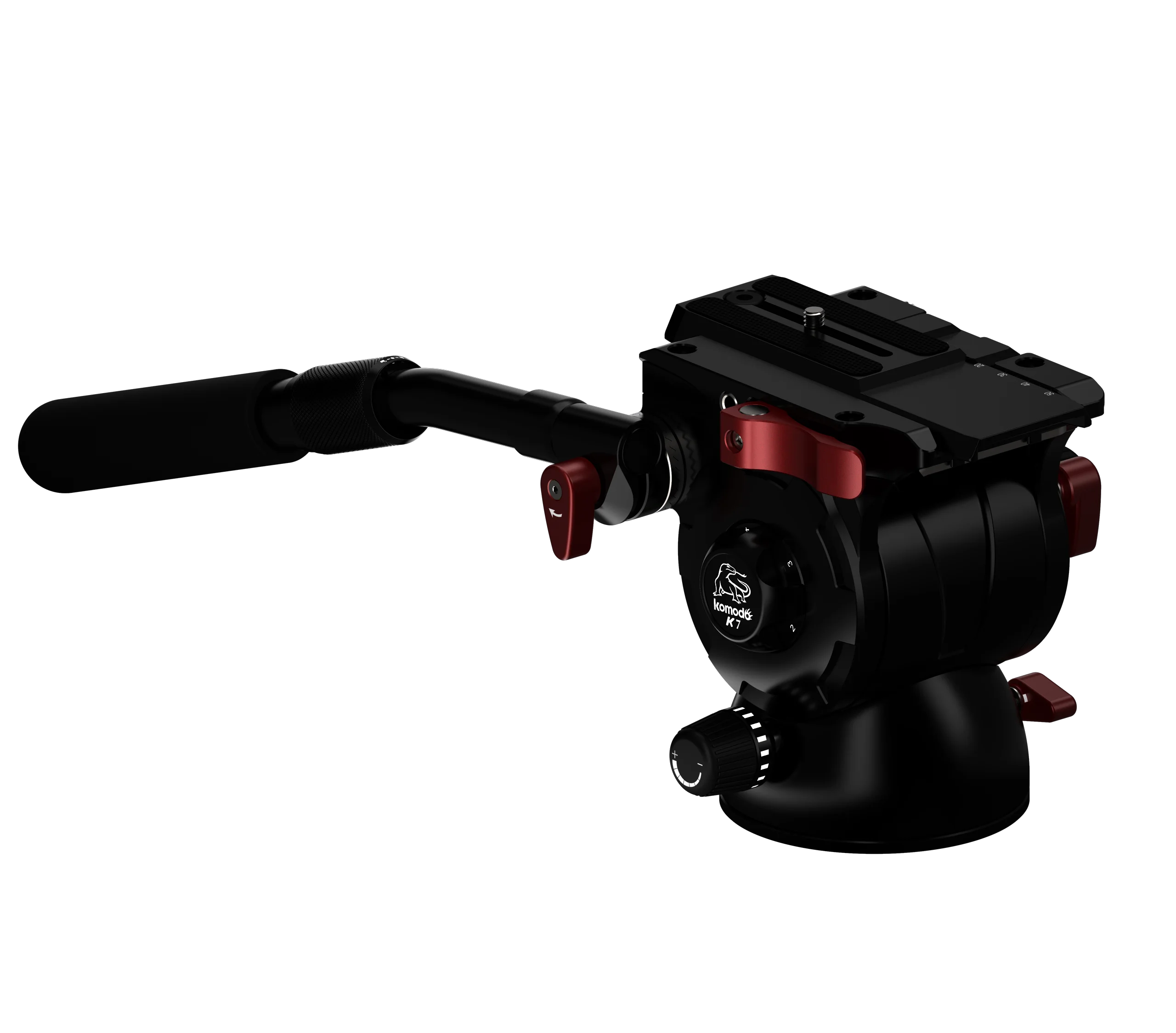 IFootage K7 Fluid Drag Pan Head - Ultra-Smooth Motion K7 / CHINA