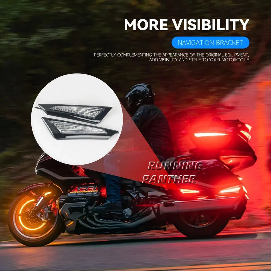 Saddlebag LED marķiergaismas Honda Gold Wing GL1800 modelim
