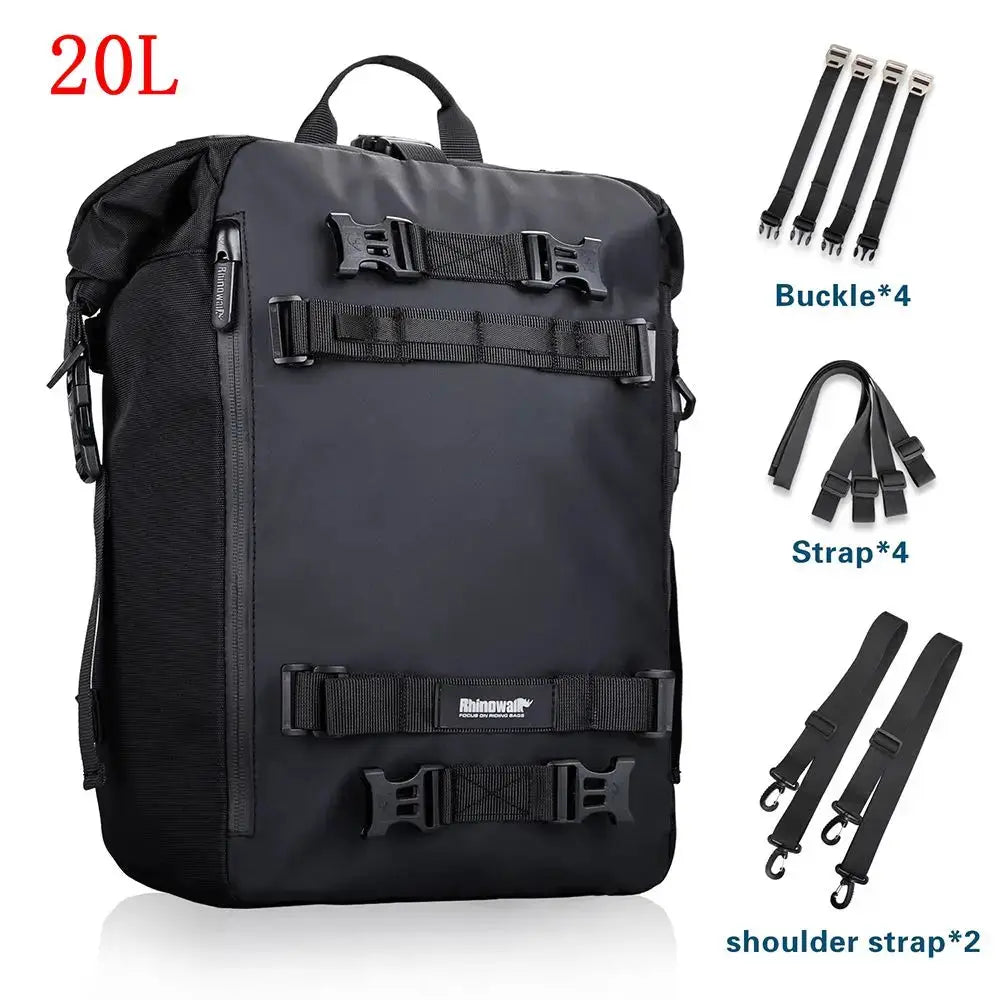 Motorcycle Saddle Installation Base Motorcycle Tail Bag/Luggage Rack Bag/Rear Seat Bag/Motorcycle Installation Kit by InterCyprus Trading Ltd