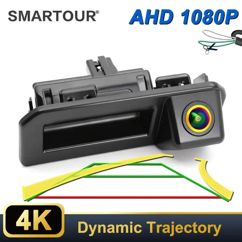 AHD Dynamic Trajectory 1080P Car Rear View Camera For Skoda Rapid Karoq KODIAQ Audi Q2 Q2L Q5L A5 2016 2018 2019 Reversing Back by InterCyprus Trading Ltd