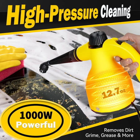 Handheld Steam Cleaner 220V - Sterilize &amp; Clean Efficiently