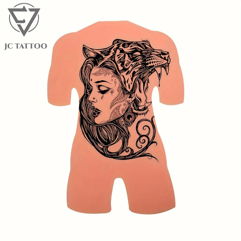Tattoo Skin Practice Full Back Silicone Thick Side Soft