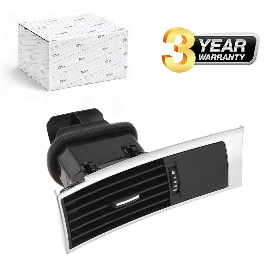 Rejilla de ventilación del tablero del lado del conductor izquierdo de plástico y goma para Audi A6/S6 Avant 2005-2008