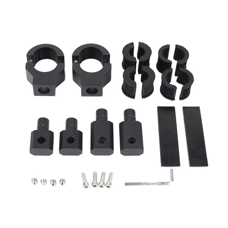 Universal Motorcycle UTV ATV Off-Road Work Whip Flag Light Mounts 0.7"/1"/1.25" Inch 360 Degree Rotate Bracket Kits Aluminum by InterCyprus Trading Ltd