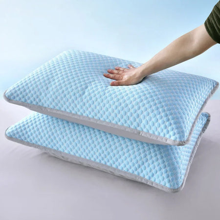 Cooling Pillowcase Covers &ndash; Soft Breathable Ice Silk For Summer Comfort