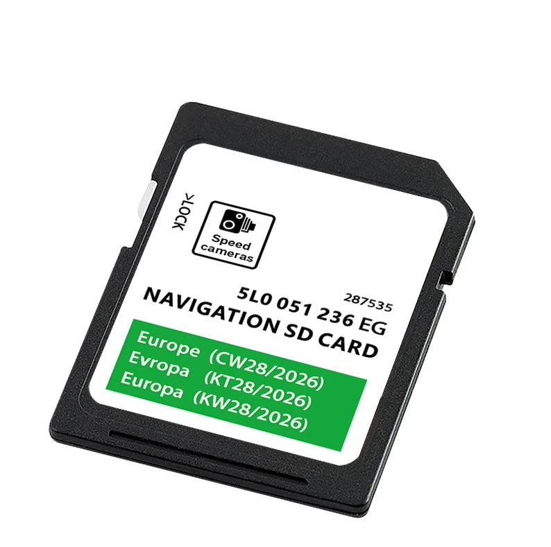 Discover Media GEN2 EU Map Sat Nav Card &ndash; High-Res Maps