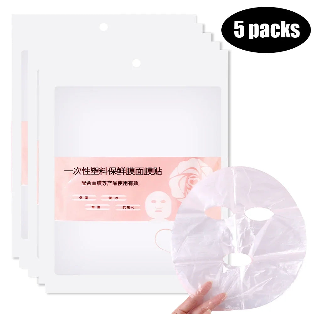Transparent Disposable Neck Masks for Beauty Care Face Mask 02