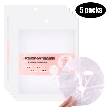 Transparent Disposable Neck Masks for Beauty Care Face Mask 02