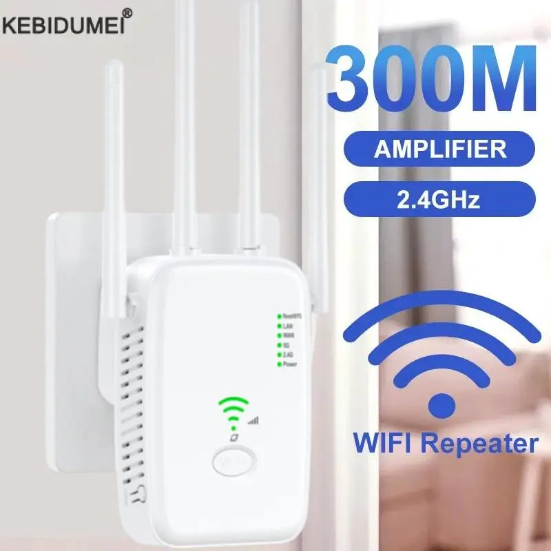300Mbps 2.4G WiFi Range Repeater - WiFi Signal Booster