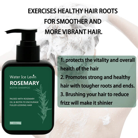 Rosemary Biotin Shampoo &ndash; Deep Cleansing Hair Growth Formula