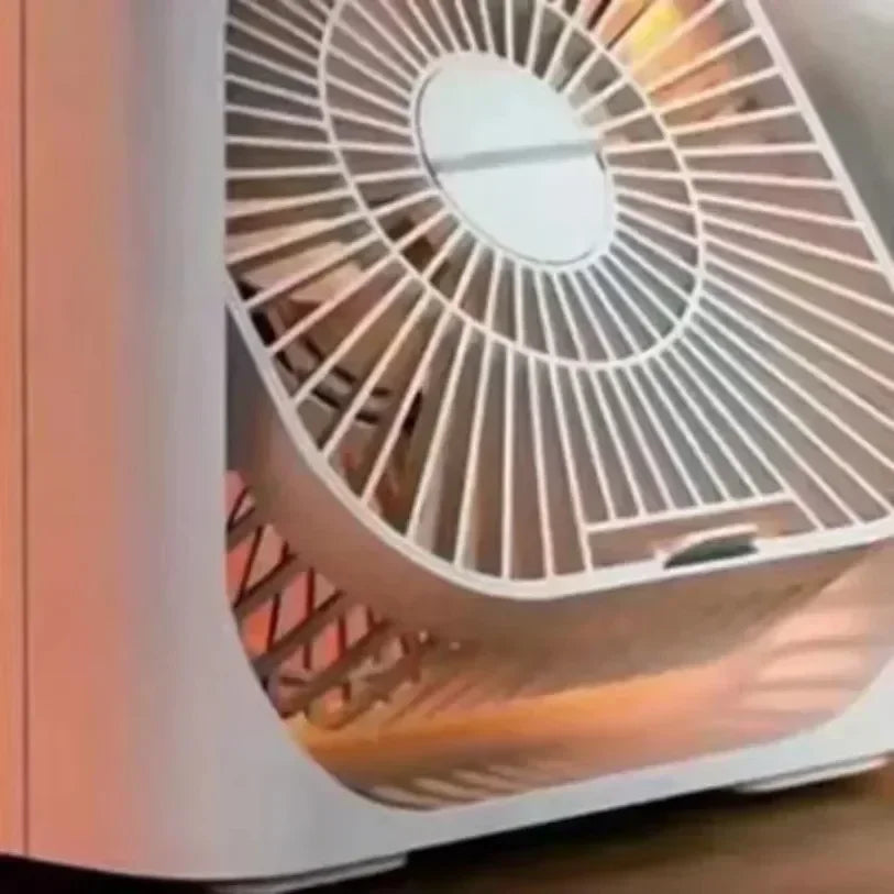 Mini Air Gond Fan - Five-Hole Spray Humidifier for Desktop