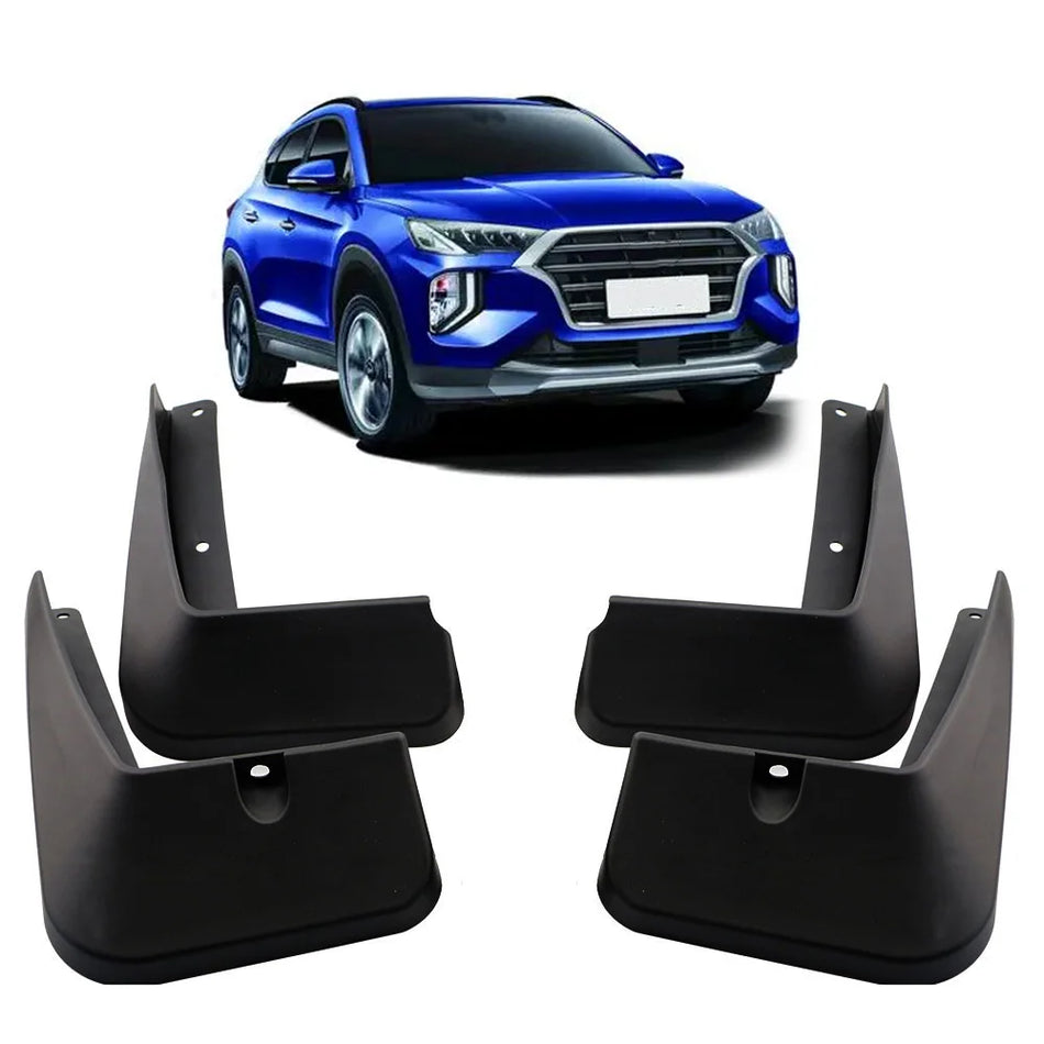 Λασπωτήρες Hyundai Tucson 2015-2020 ABS Σετ 4 Προστατευτικά Λασπώματος Καλύμματα Εκτόξευσης Νερού