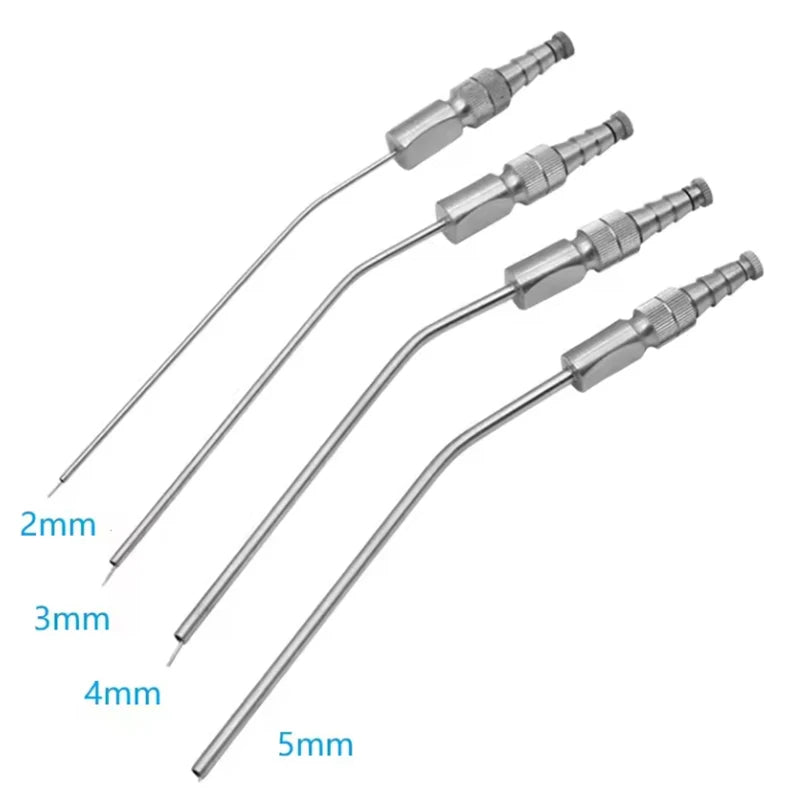 Dental Aspirator Suction Tube 3mm 4mm 5mm &ndash; Stainless Steel