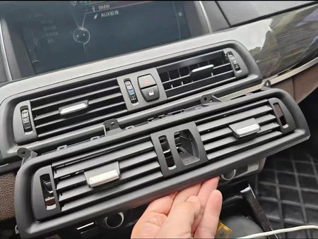 Only LHD Front Central Left Right Rear AC Conditioner Chromed Air Vent Grille Outlet Panel For BMW 5 Series F10 F11 2010-2017 by InterCyprus Trading Ltd