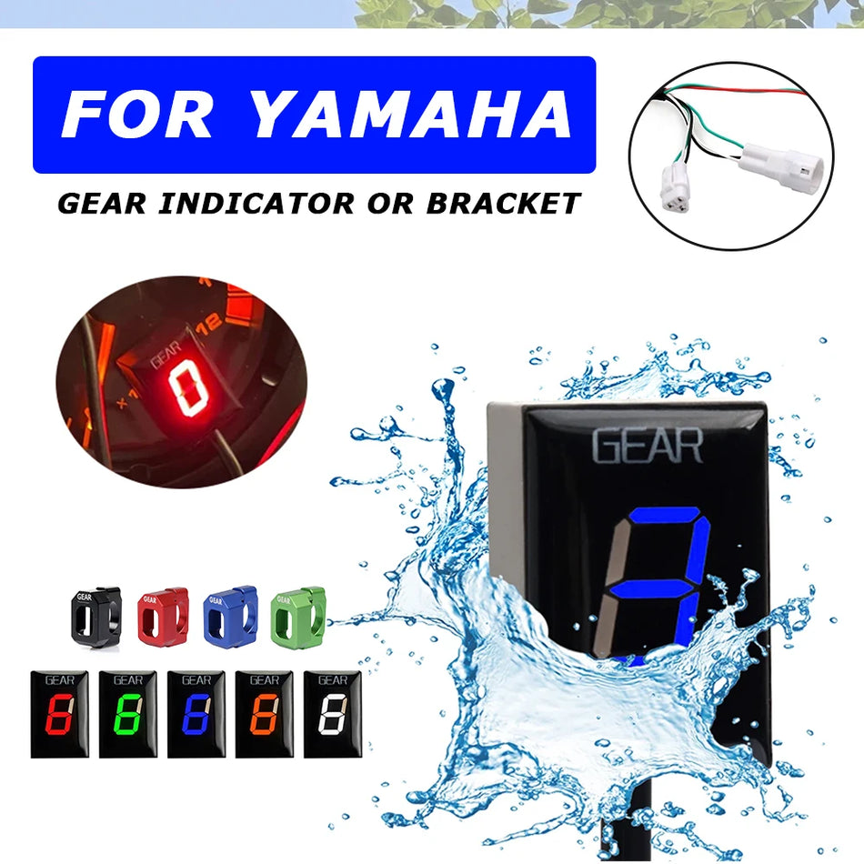 Yamaha MT-03 Gear Indicator With LED And ABS Plastic